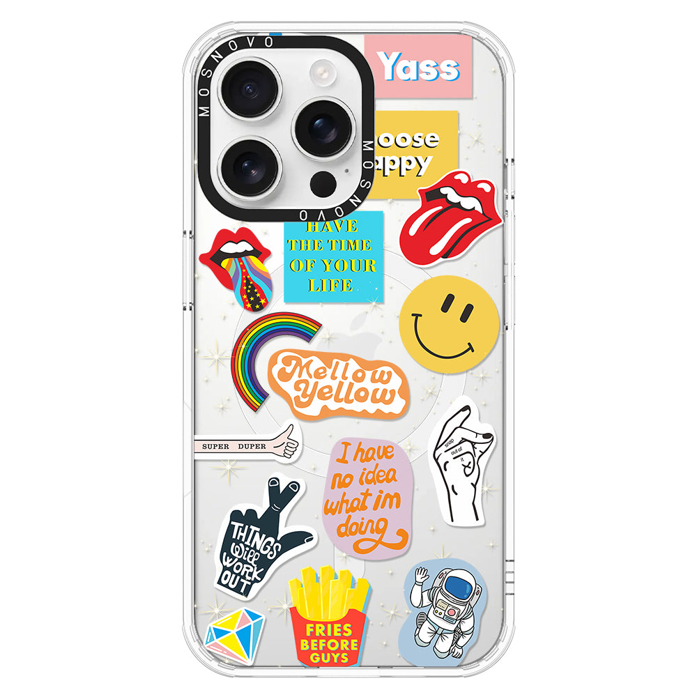 Pop Culture Phone Case - iPhone 16 Pro Max Case - MOSNOVO