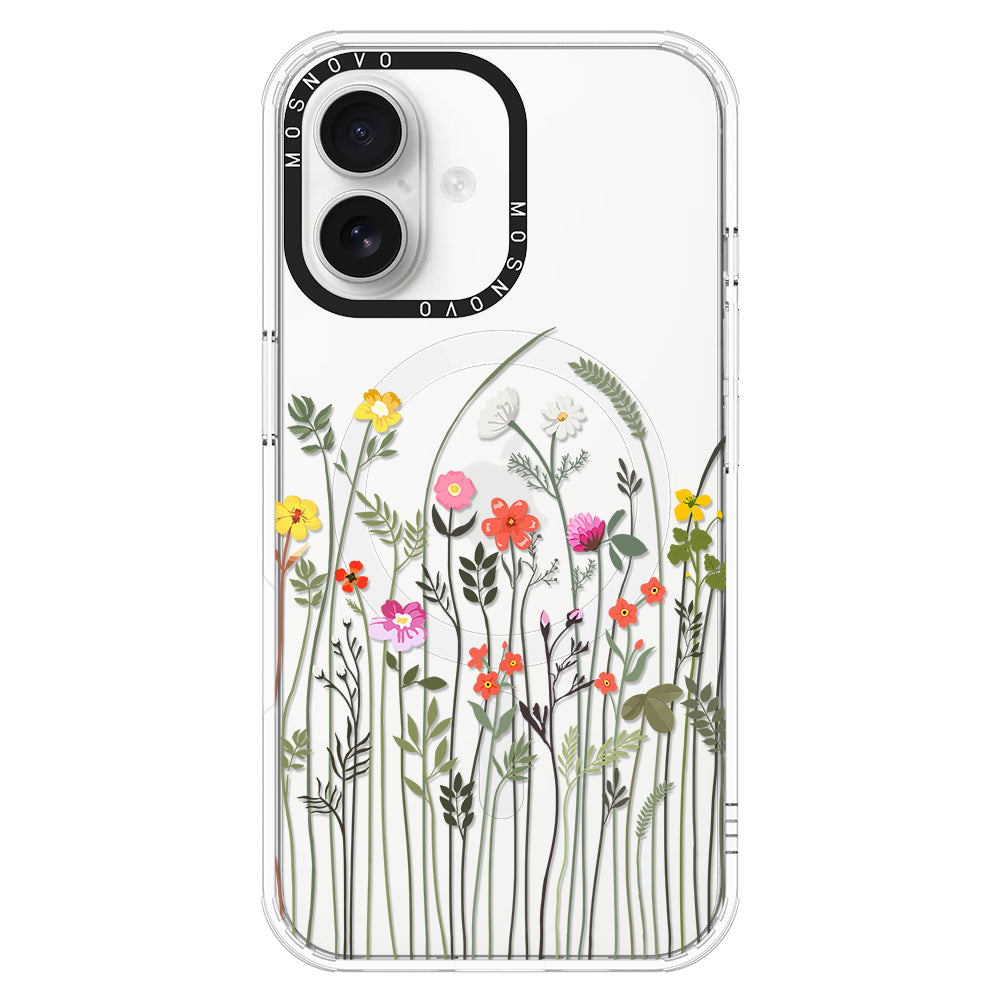 Spring Wildflower Phone Case - iPhone 16 Plus Case - MOSNOVO