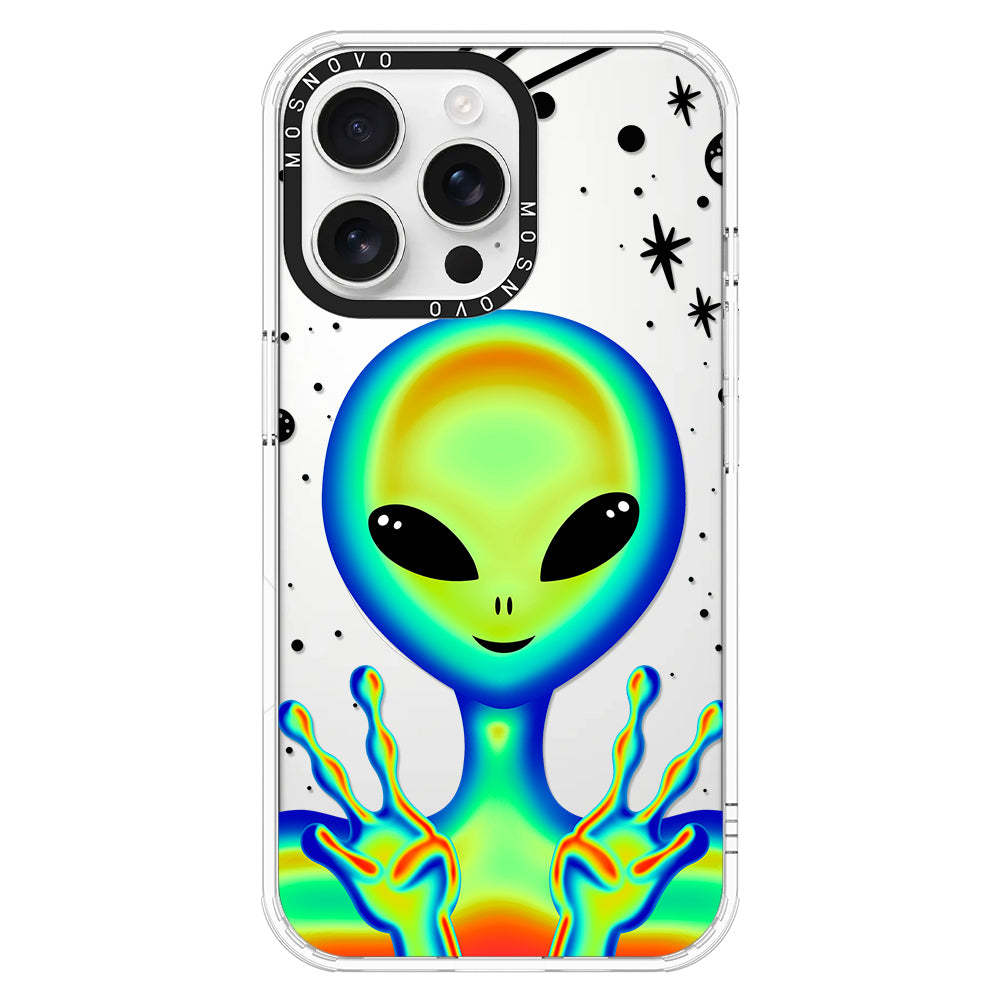 Alien Piece Phone Case - iPhone 16 Pro Max Case