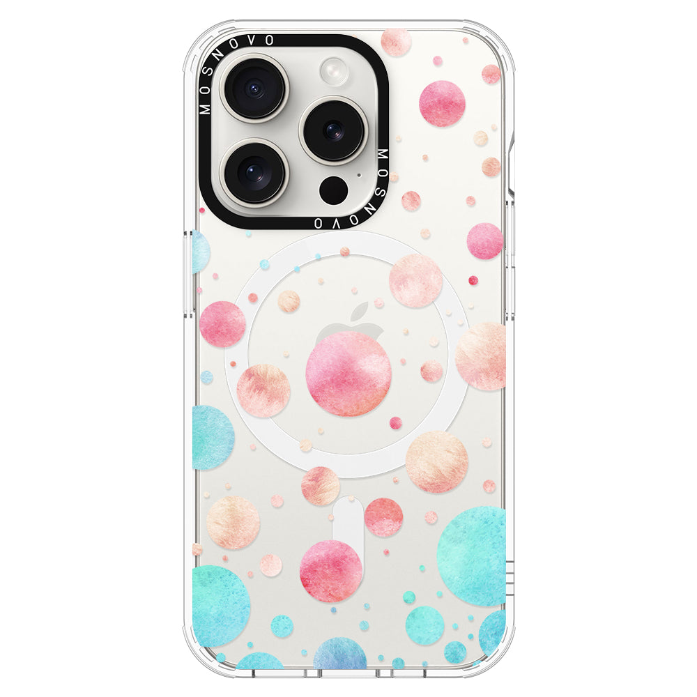 Colorful Bubbles Phone Case - iPhone 16 Pro Max Case - MOSNOVO