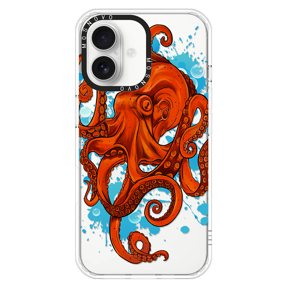 Octupus Phone Case - iPhone 16 Plus Case - MOSNOVO