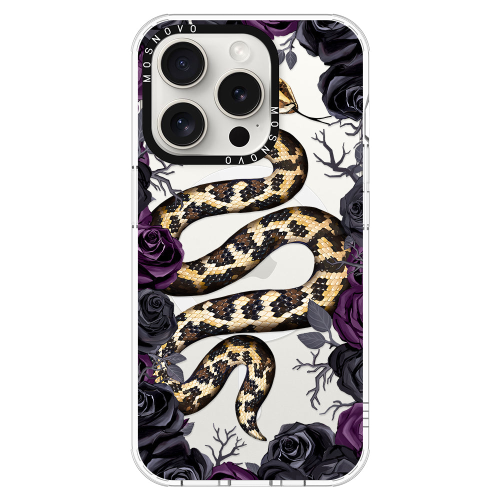 Secret Snake Garden Phone Case - iPhone 16 Pro Case - MOSNOVO