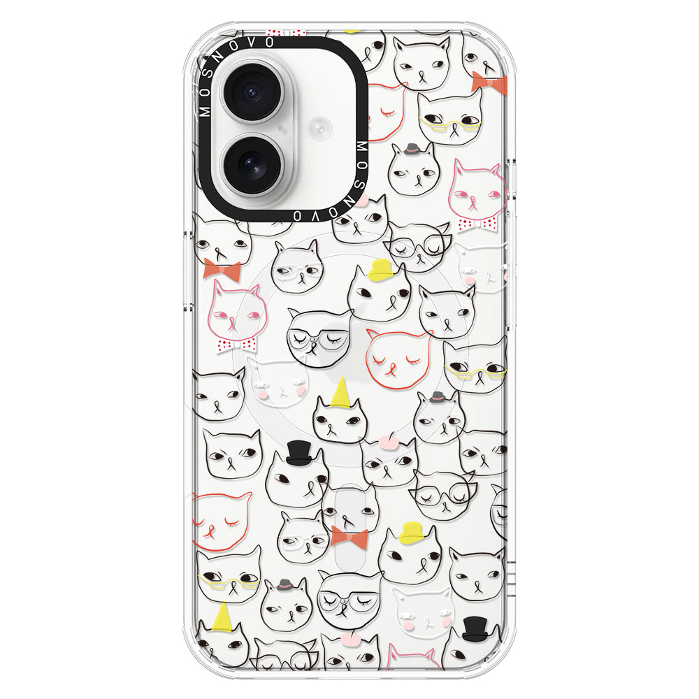 Grumpy Cat Phone Case - iPhone 16 Plus Case - MOSNOVO