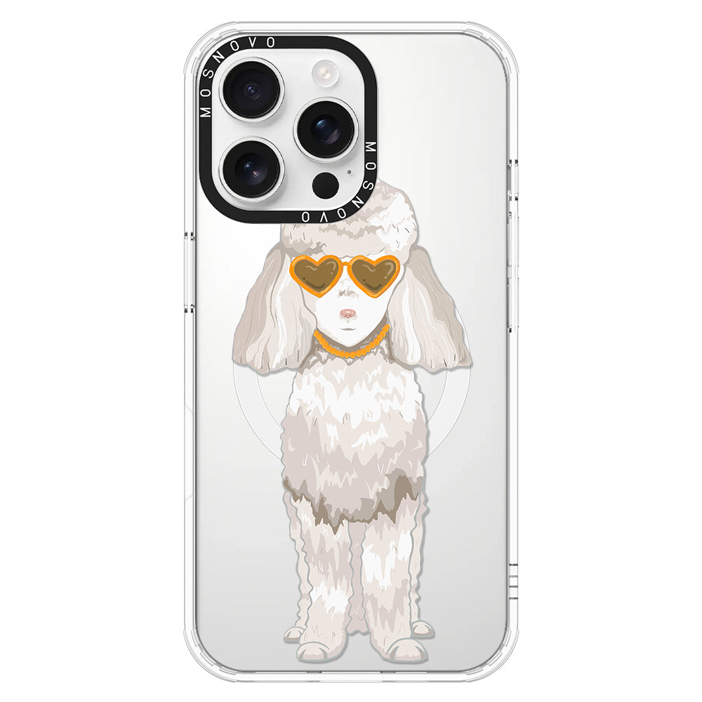 Poodle Phone Case - iPhone 16 Pro Max Case - MOSNOVO