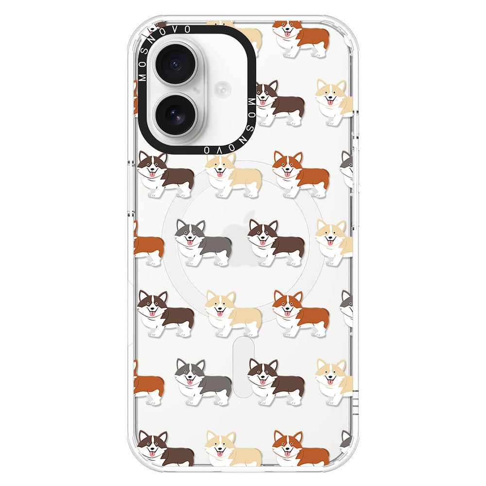 Cute Corgi Phone Case - iPhone 16 Case - MOSNOVO