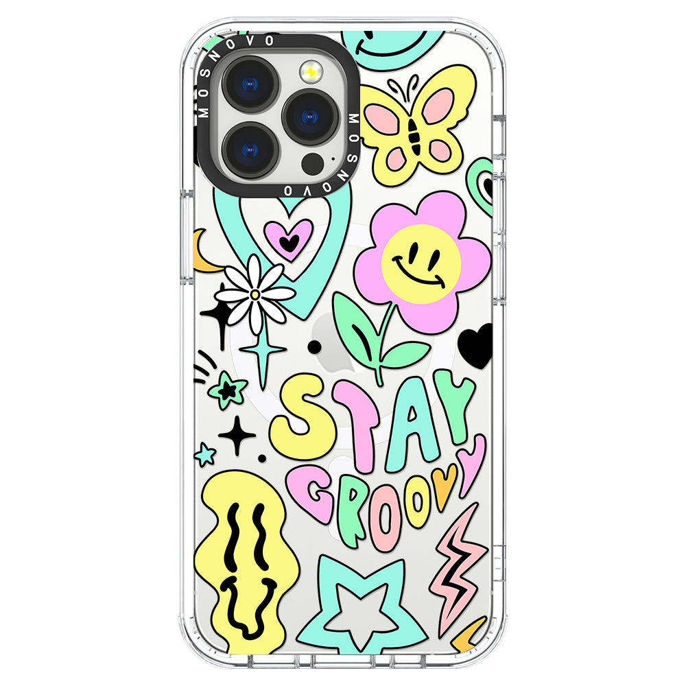 Stay Groovy Phone Case - iPhone 13 Pro Max Case