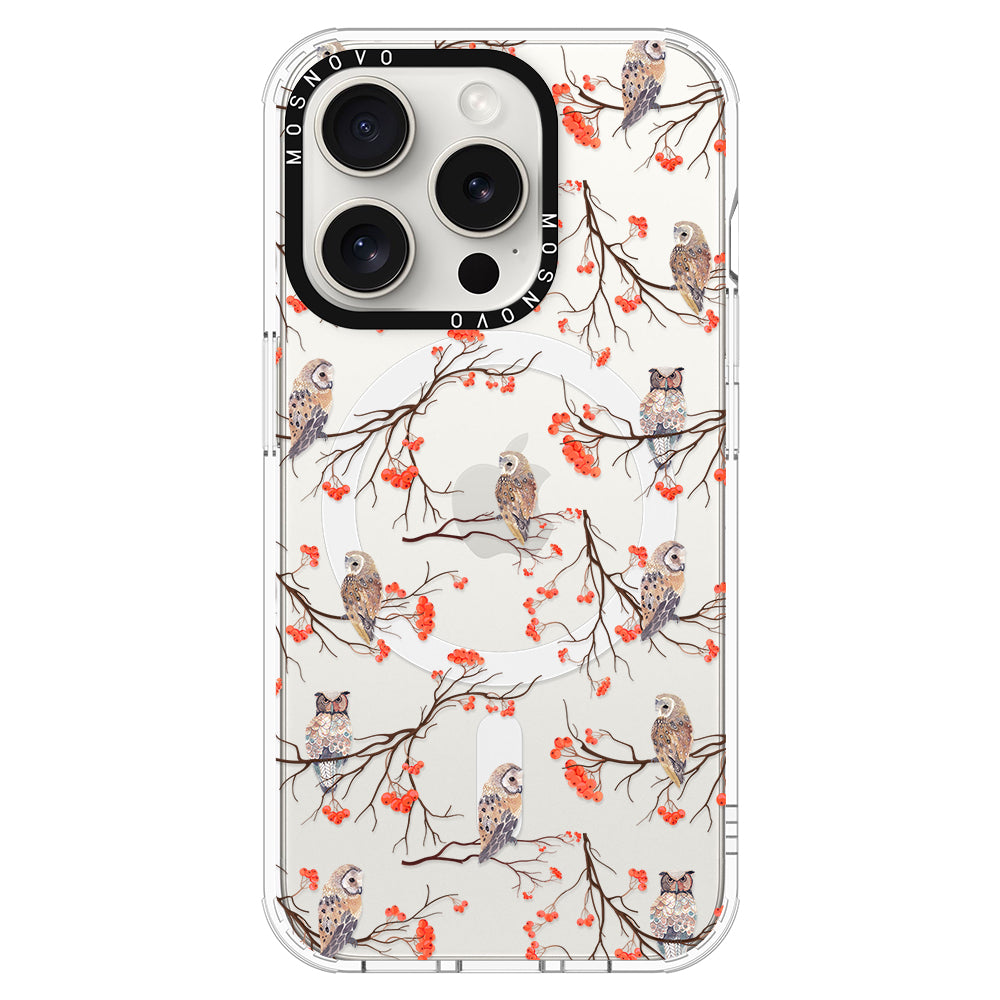 Owl Phone Case - iPhone 16 Pro Case - MOSNOVO