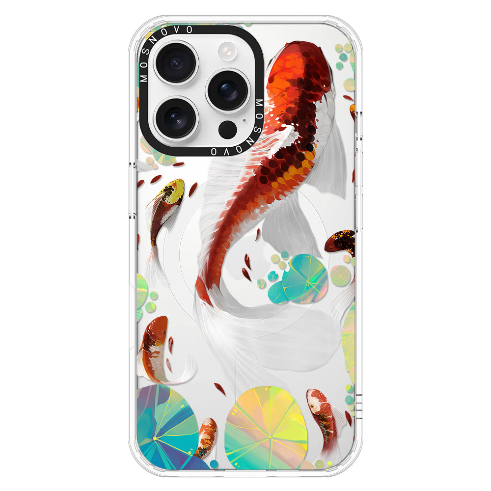 Koi Art Phone Case - iPhone 16 Pro Max Case - MOSNOVO