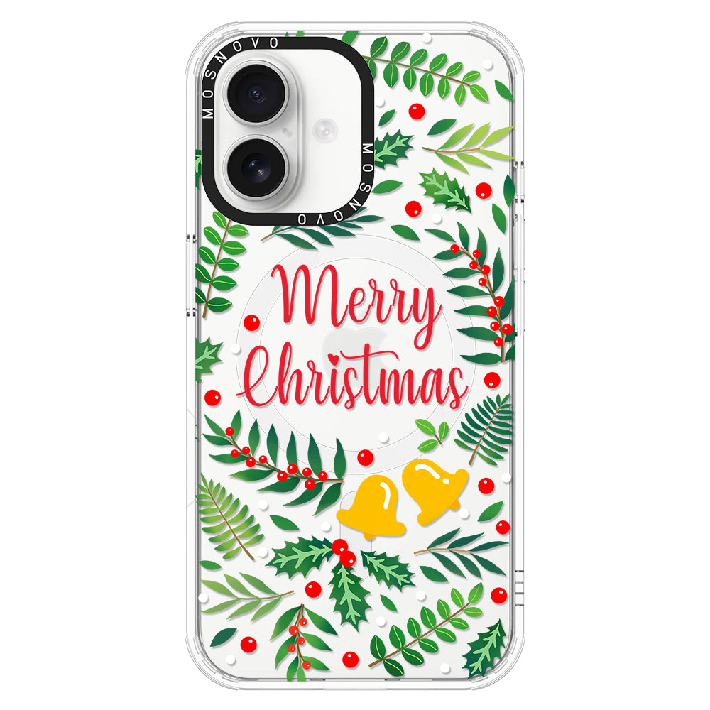 Merry Christmas Phone Case - iPhone 16 Case - MOSNOVO