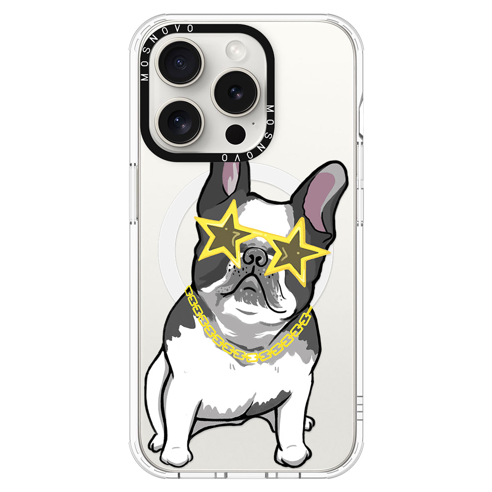 Cool French Bulldog Phone Case - iPhone 16 Pro Max Case - MOSNOVO