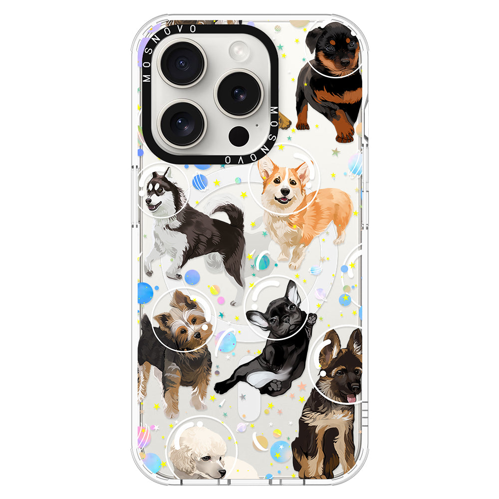 Space Dog Phone Case - iPhone 16 Pro Case - MOSNOVO