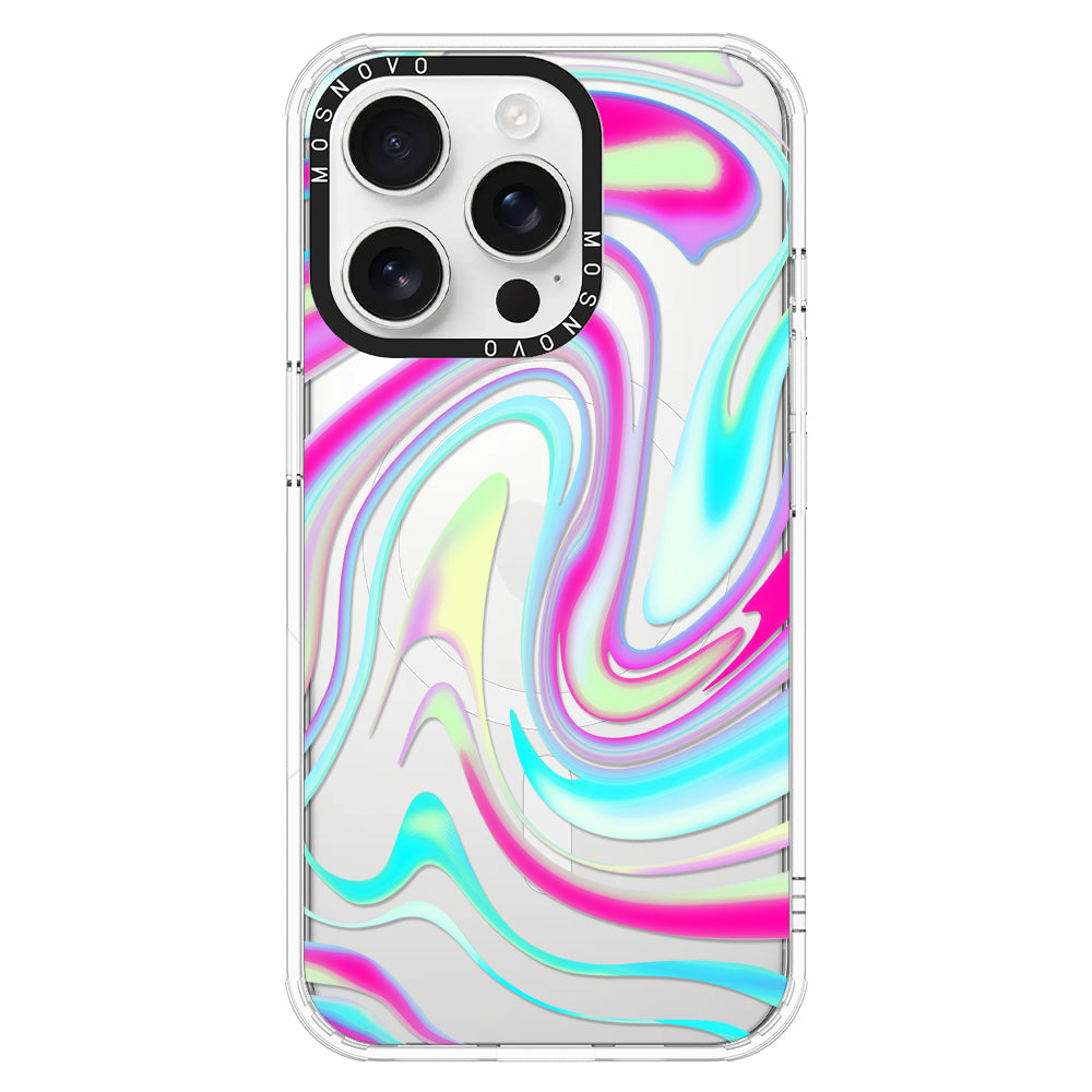 Psychedelic Swirls Phone Case - iPhone 16 Pro Case - MOSNOVO