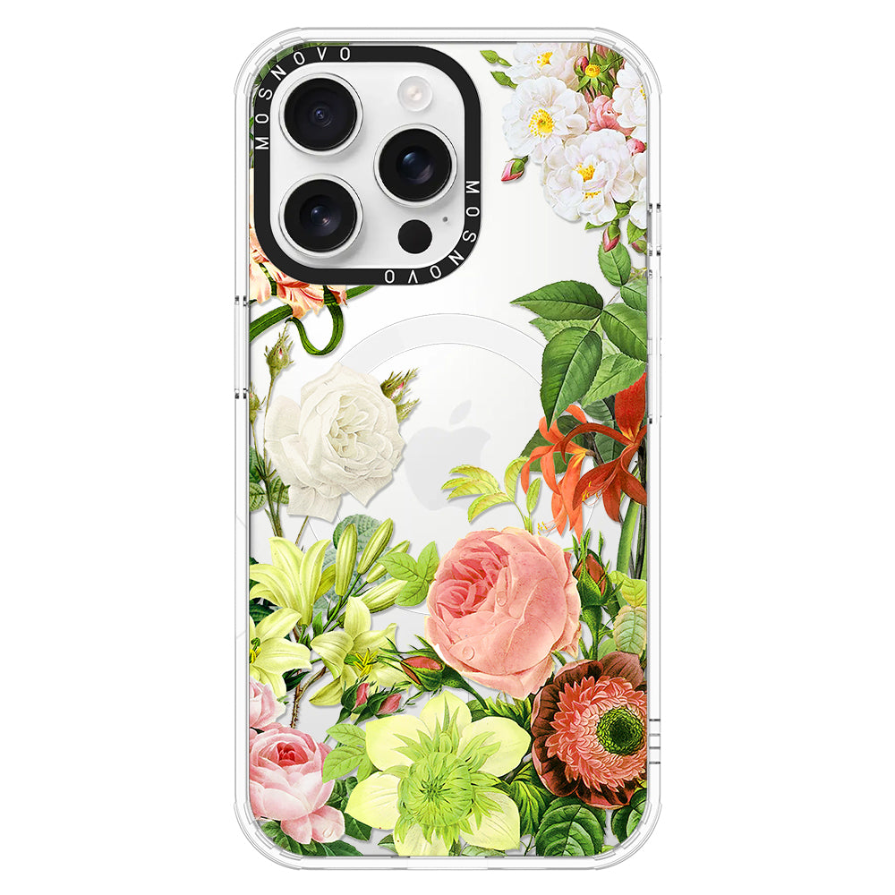 Botanical Garden Phone Case - iPhone 16 Pro Max Case - MOSNOVO