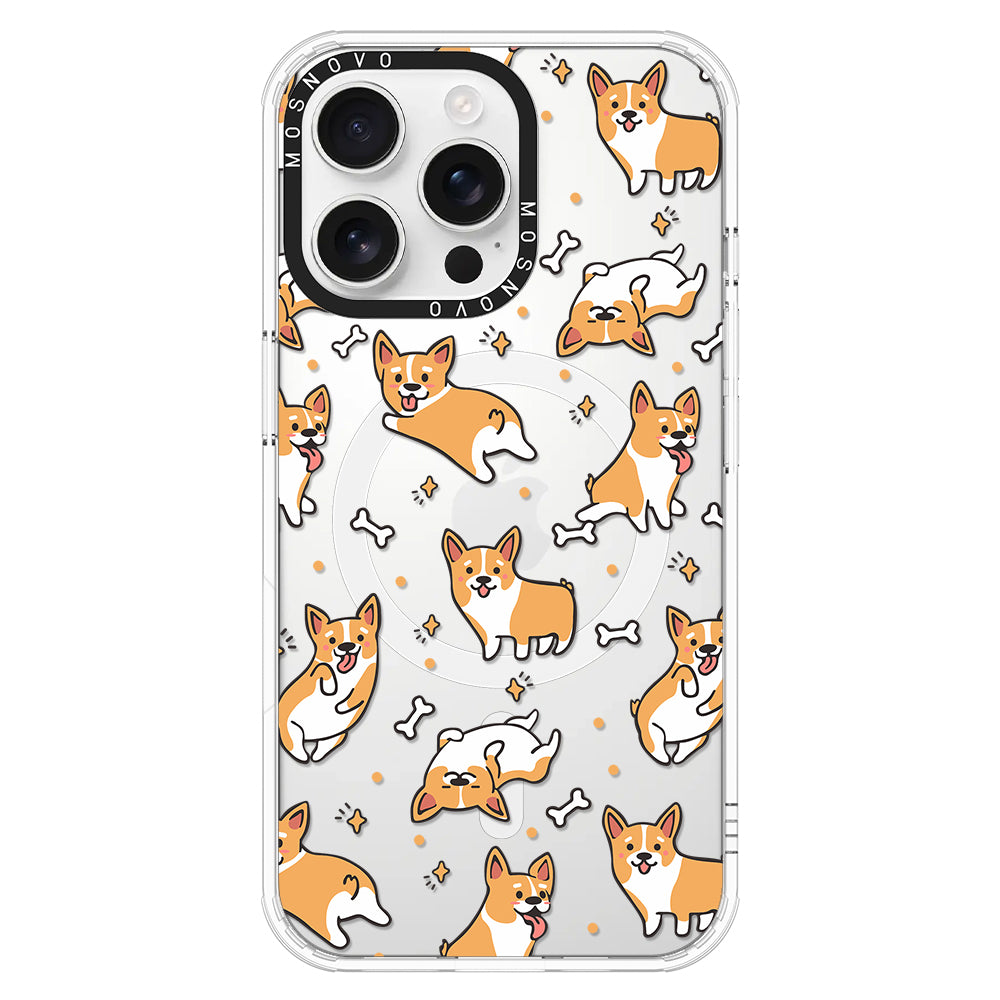 Corgi Phone Case - iPhone 16 Pro Max Case - MOSNOVO