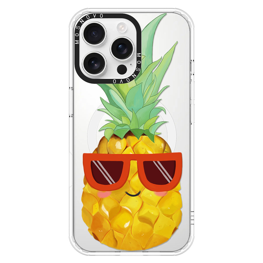 Cool Pineapple Phone Case - iPhone 16 Pro Max Case - MOSNOVO