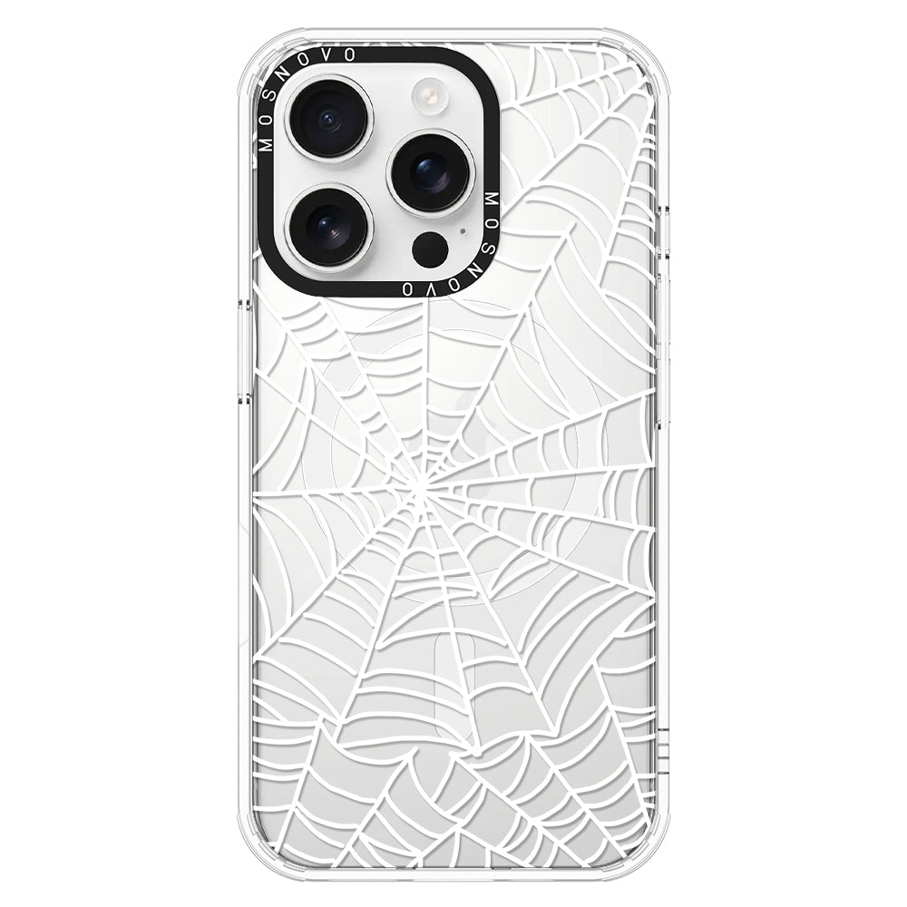 Spider Web Phone Case - iPhone 16 Pro Case - MOSNOVO