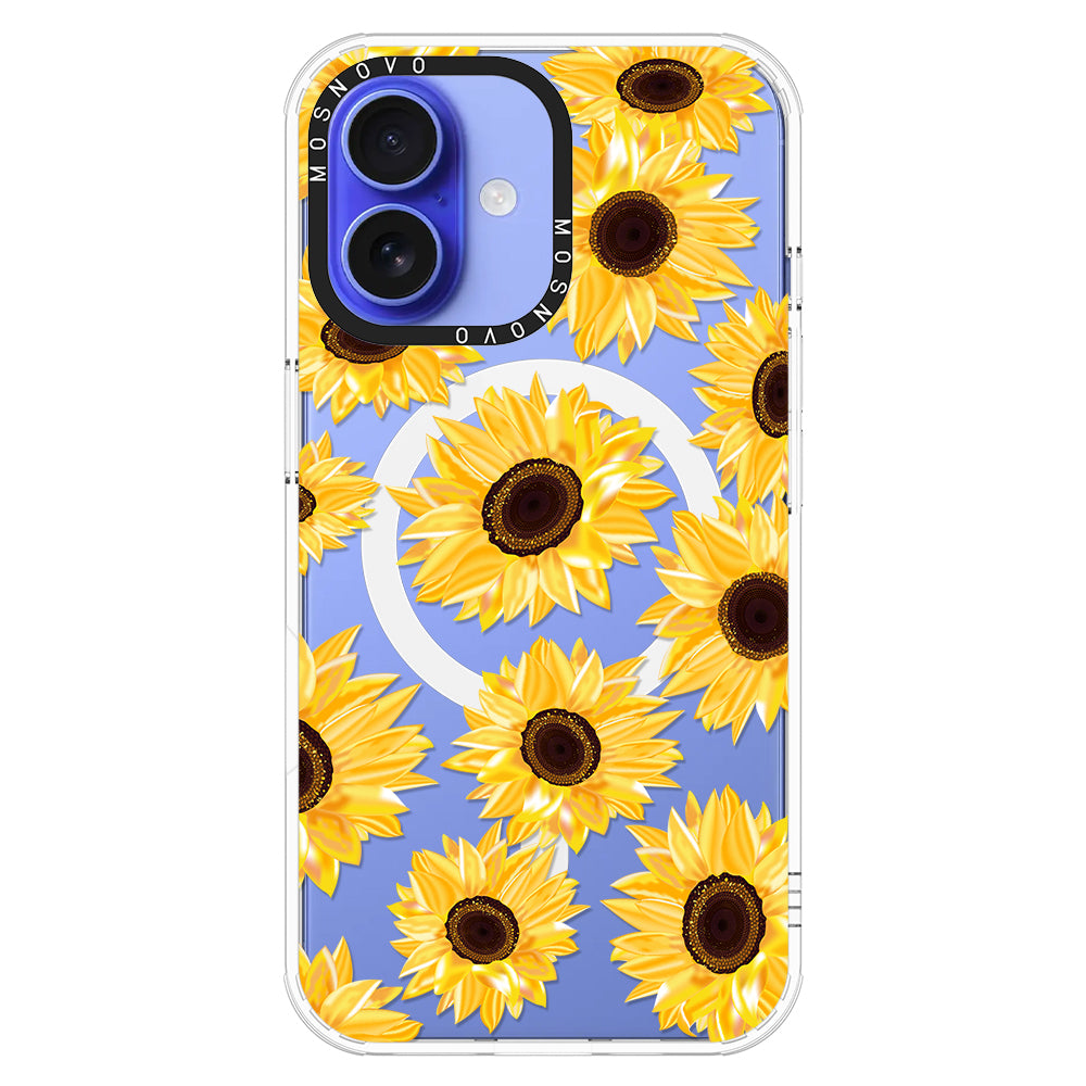 Sunflowers Phone Case - iPhone 16 Plus Case - MOSNOVO