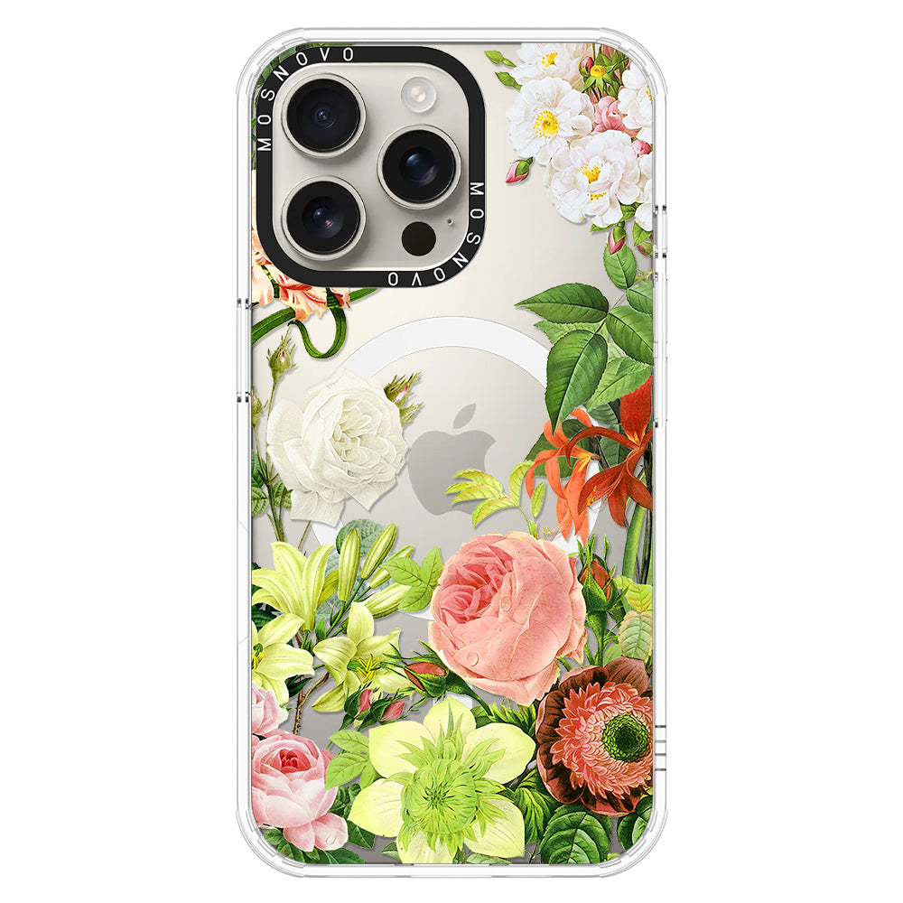 Botanical Garden Phone Case - iPhone 16 Pro Max Case - MOSNOVO