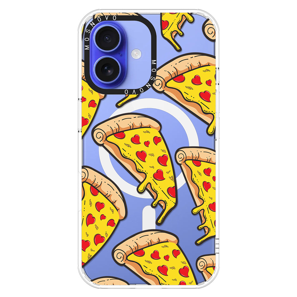 Pizza Phone Case - iPhone 16 Plus Case - MOSNOVO