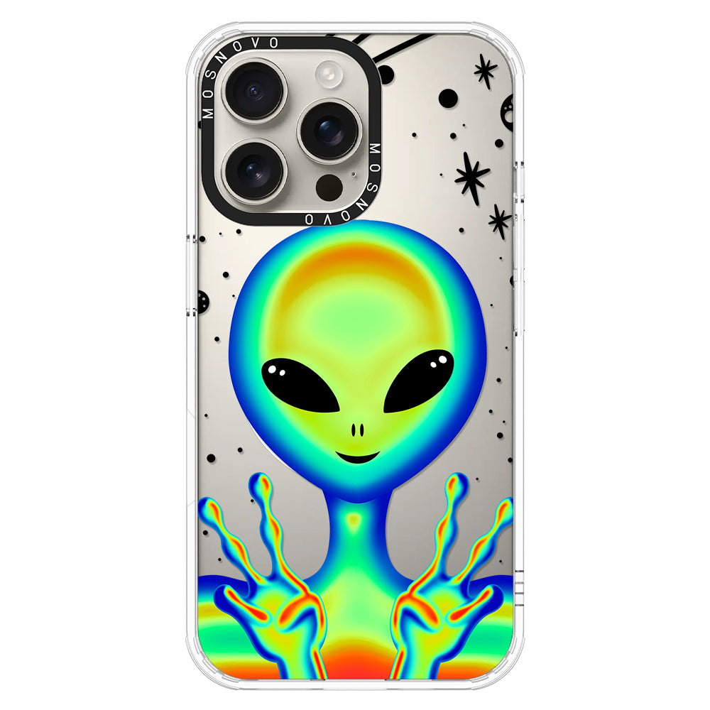 Alien Piece Phone Case - iPhone 16 Pro Max Case