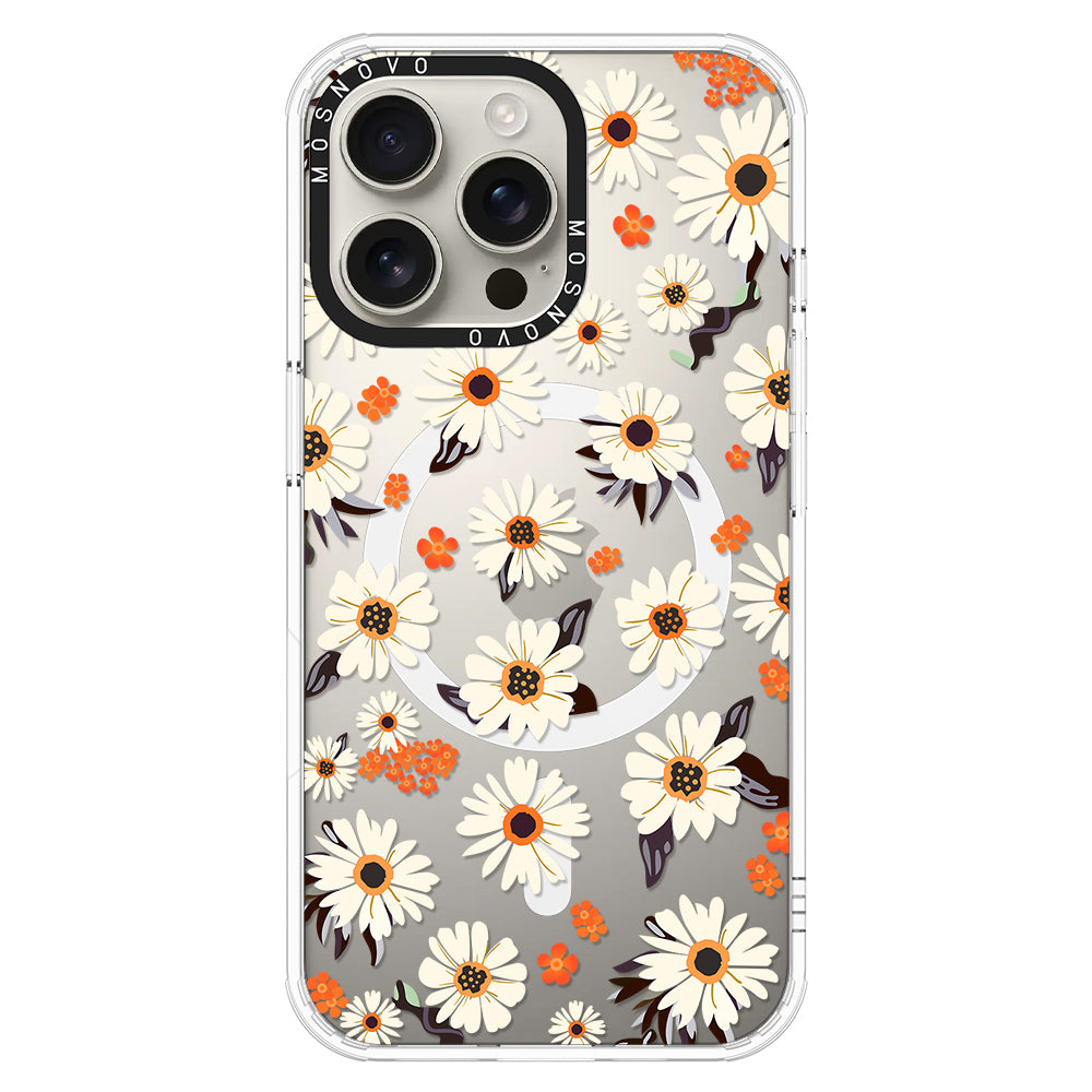 Spring Daisy Phone Case - iPhone 16 Pro Max Case - MOSNOVO