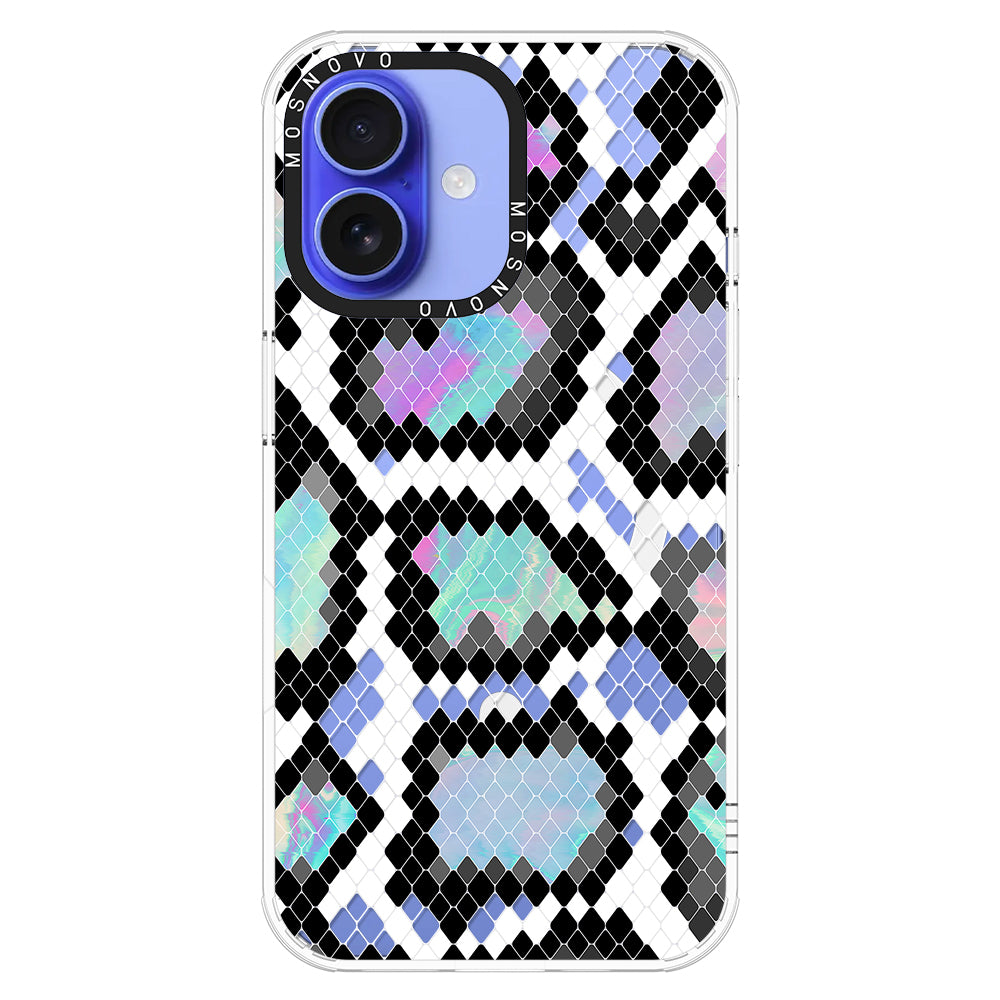 Aurora Snake Print Phone Case - iPhone 16 Case - MOSNOVO