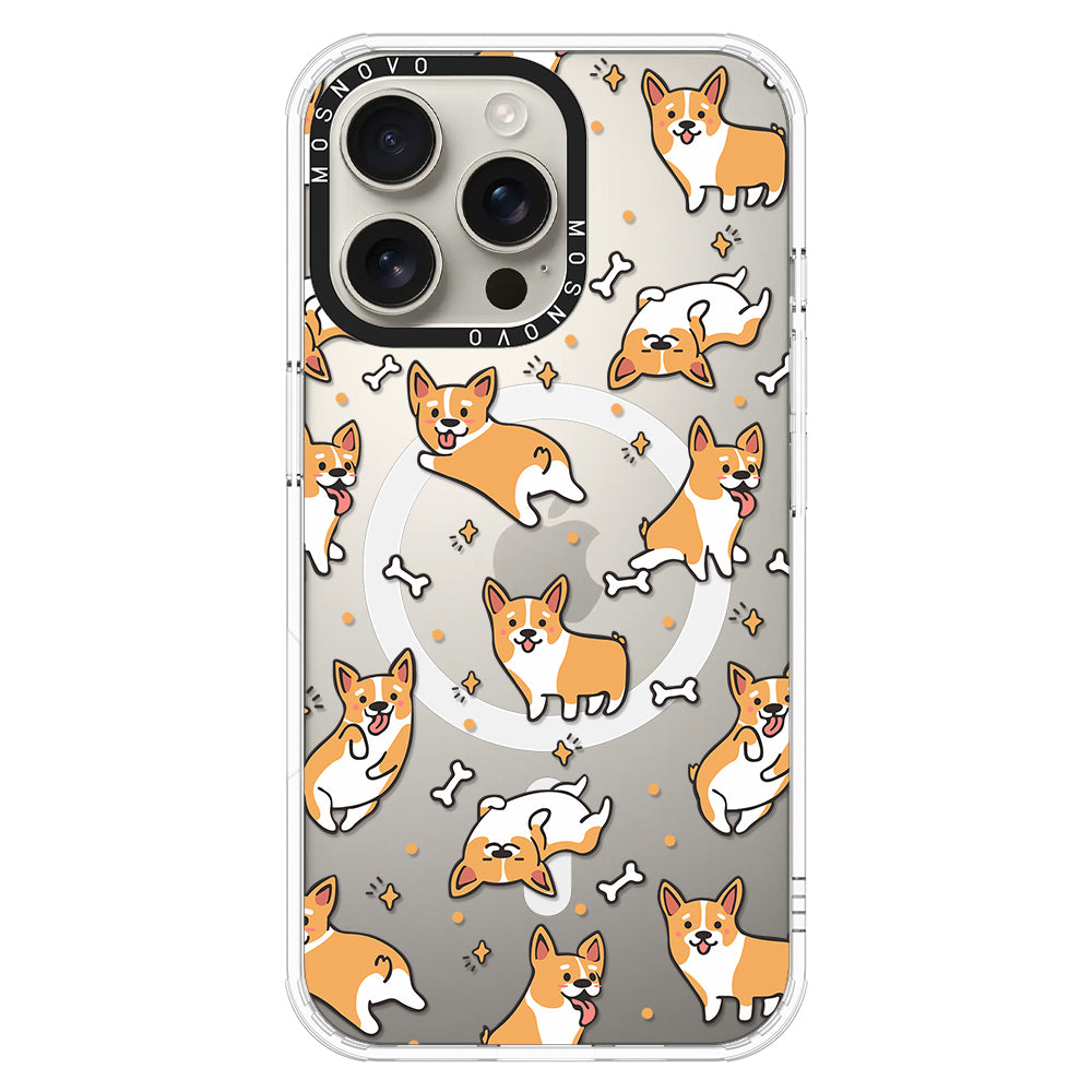 Corgi Phone Case - iPhone 16 Pro Max Case - MOSNOVO