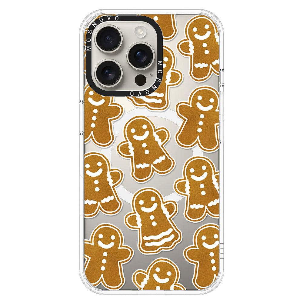 Ginger Breadman Phone Case - iPhone 16 Pro Max Case - MOSNOVO