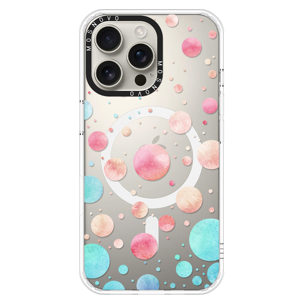 Colorful Bubbles Phone Case - iPhone 16 Pro Max Case - MOSNOVO