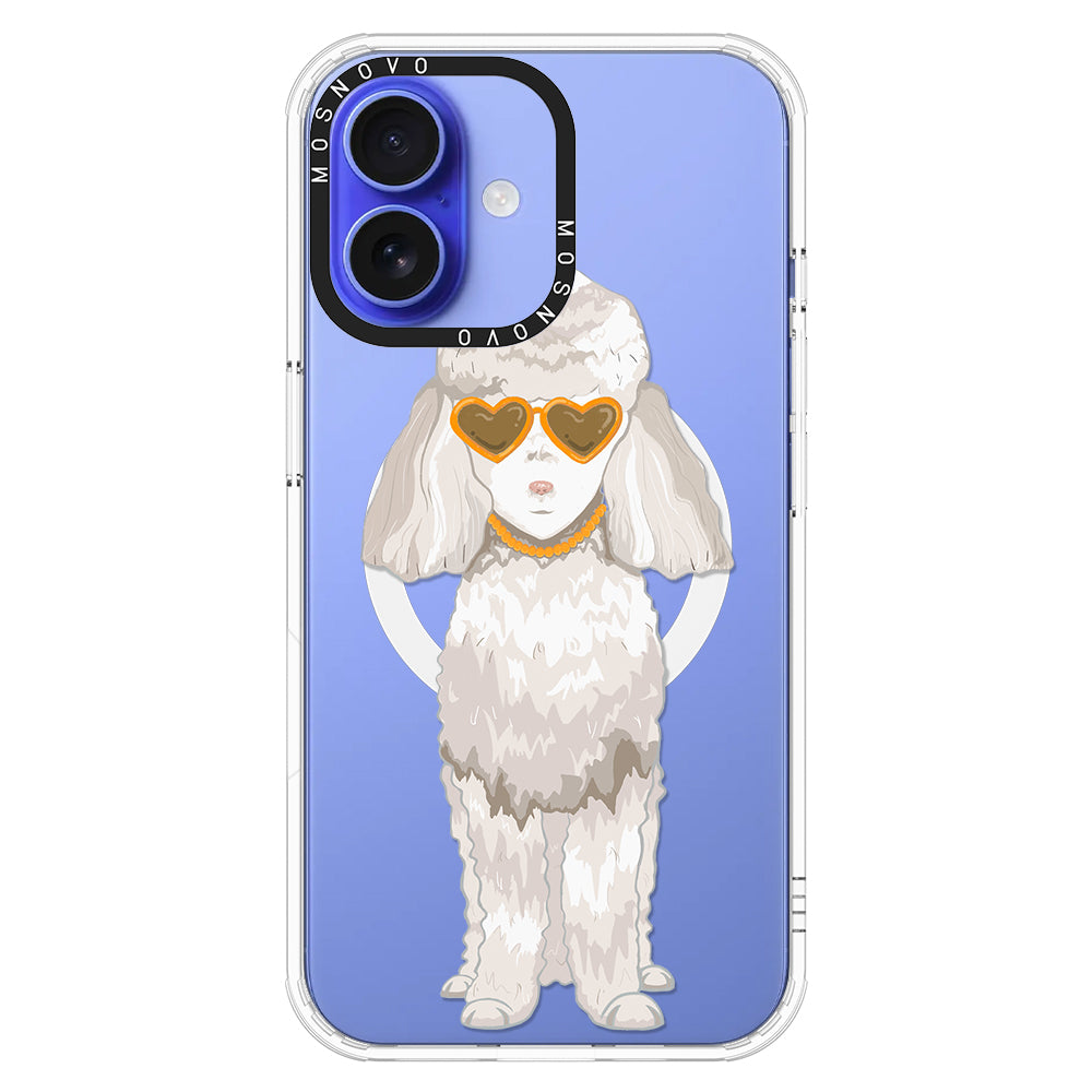 Poodle Phone Case - iPhone 16 Plus Case - MOSNOVO