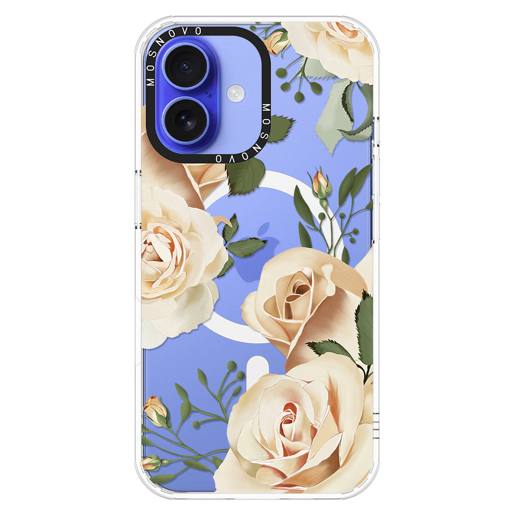 Champagne Roses Phone Case - iPhone 16 Plus Case - MOSNOVO