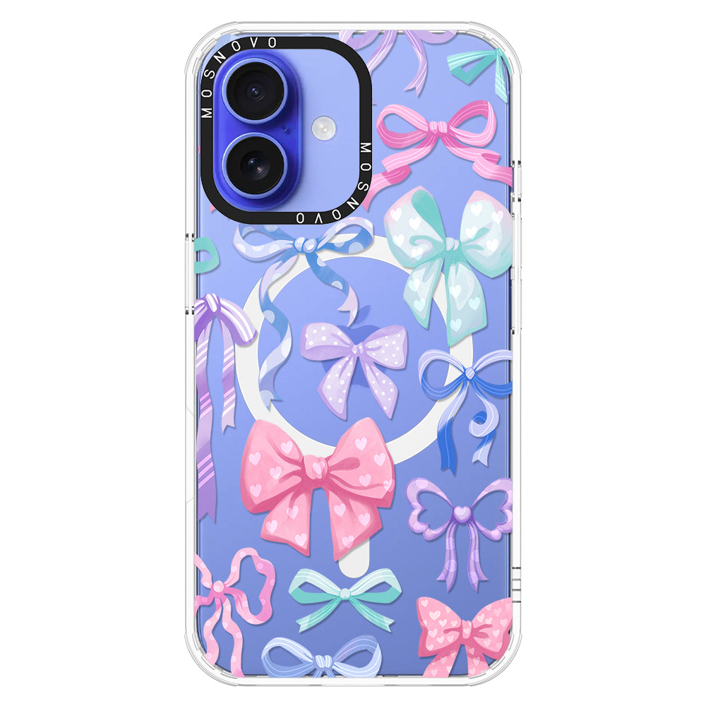 Bows Phone Case - iPhone 16 Plus Case