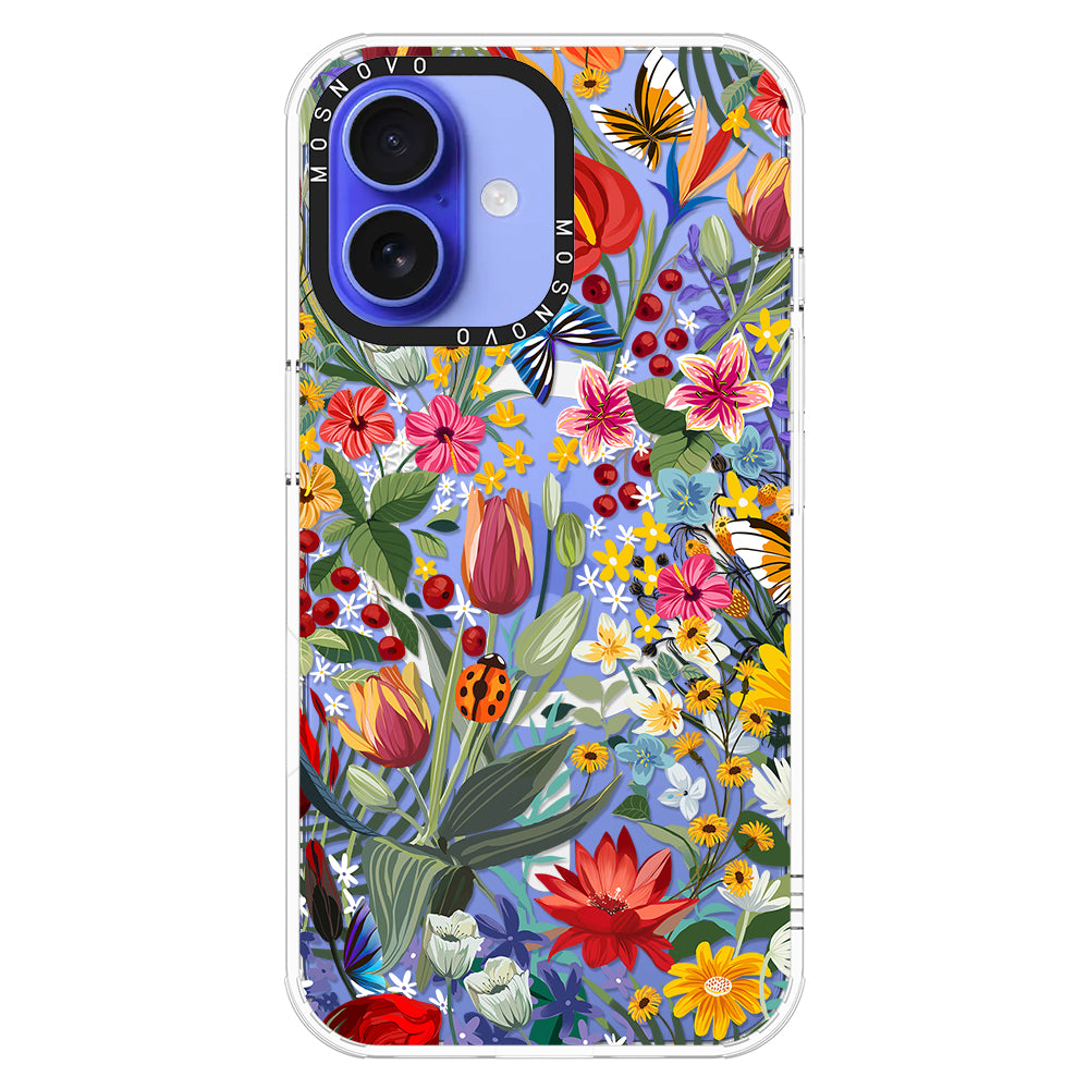 In The Garden Phone Case - iPhone 16 Plus Case - MOSNOVO