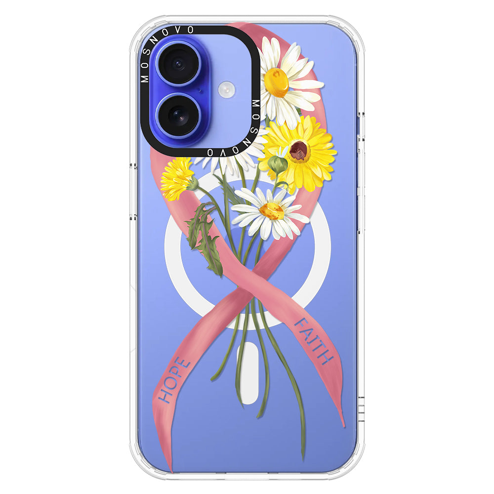 Breast Awareness Phone Case - iPhone 16 Plus Case - MOSNOVO