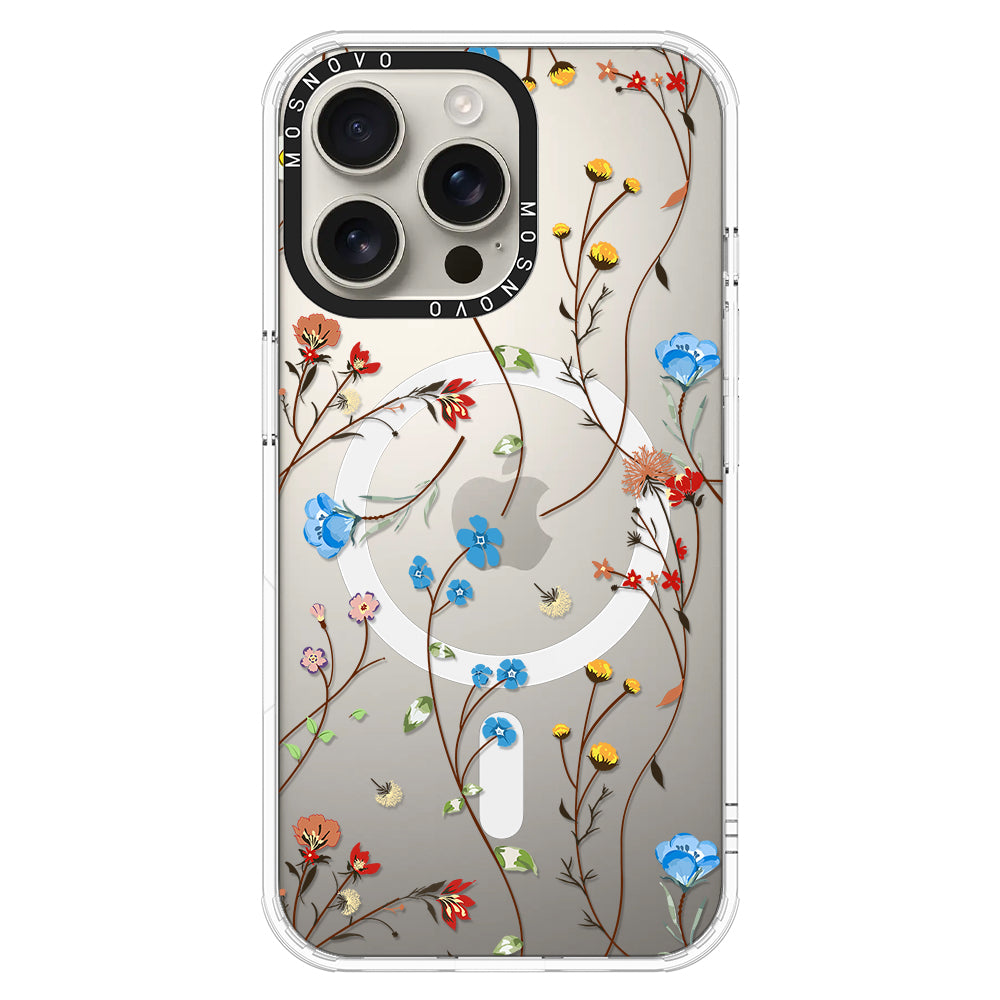 Wildflowers Phone Case - iPhone 16 Pro Max Case - MOSNOVO