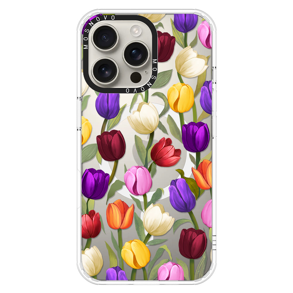 Tulip Phone Case - iPhone 16 Pro Max Case - MOSNOVO