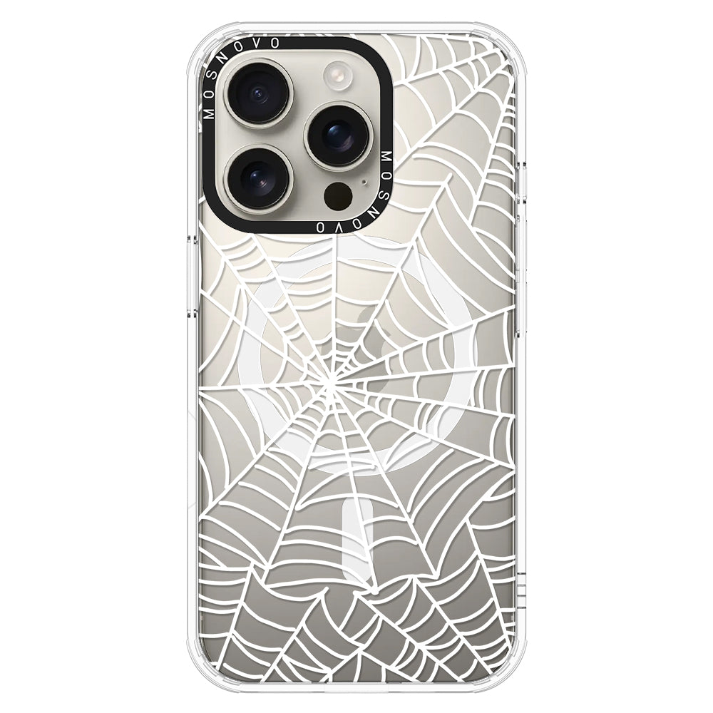 Spider Web Phone Case - iPhone 16 Pro Case - MOSNOVO