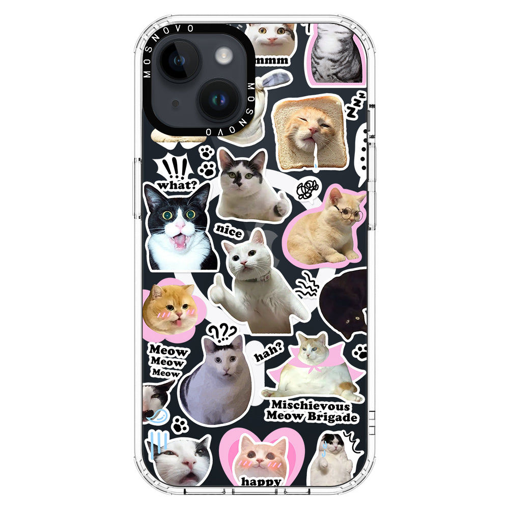 The Cat Brigade Phone Case - iPhone 14 Plus Case