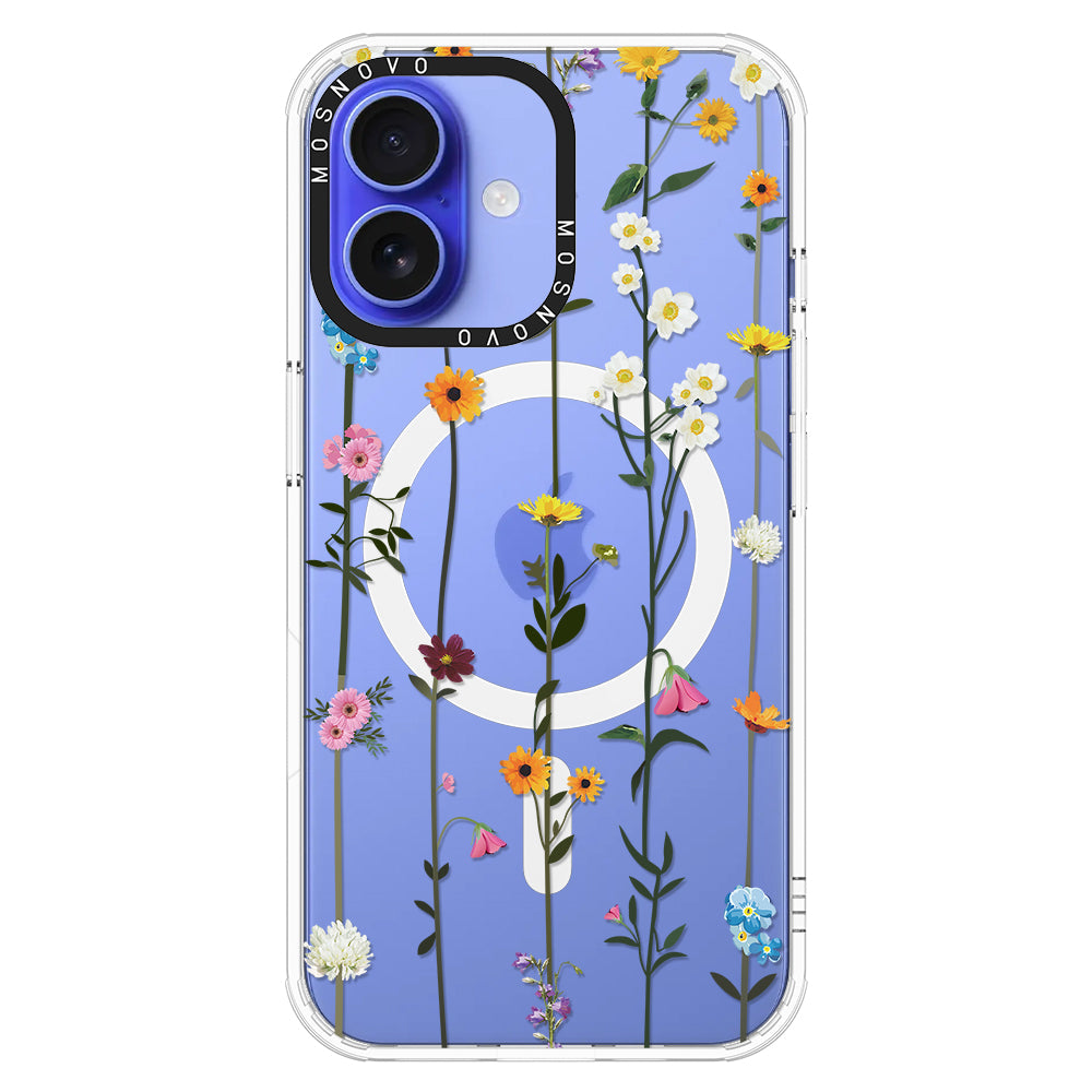 Wildflowers Phone Case - iPhone 16 Plus Case - MOSNOVO