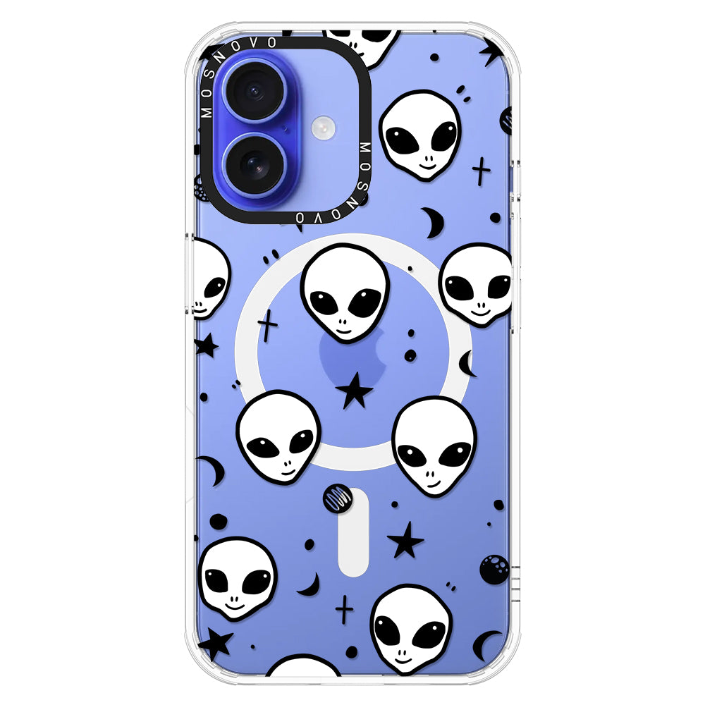 Cute Alien Phone Case - iPhone 16 Case - MOSNOVO