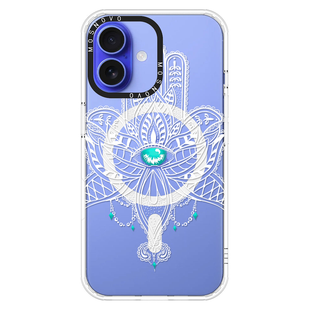 Hamsa Hand Phone Case - iPhone 16 Case - MOSNOVO