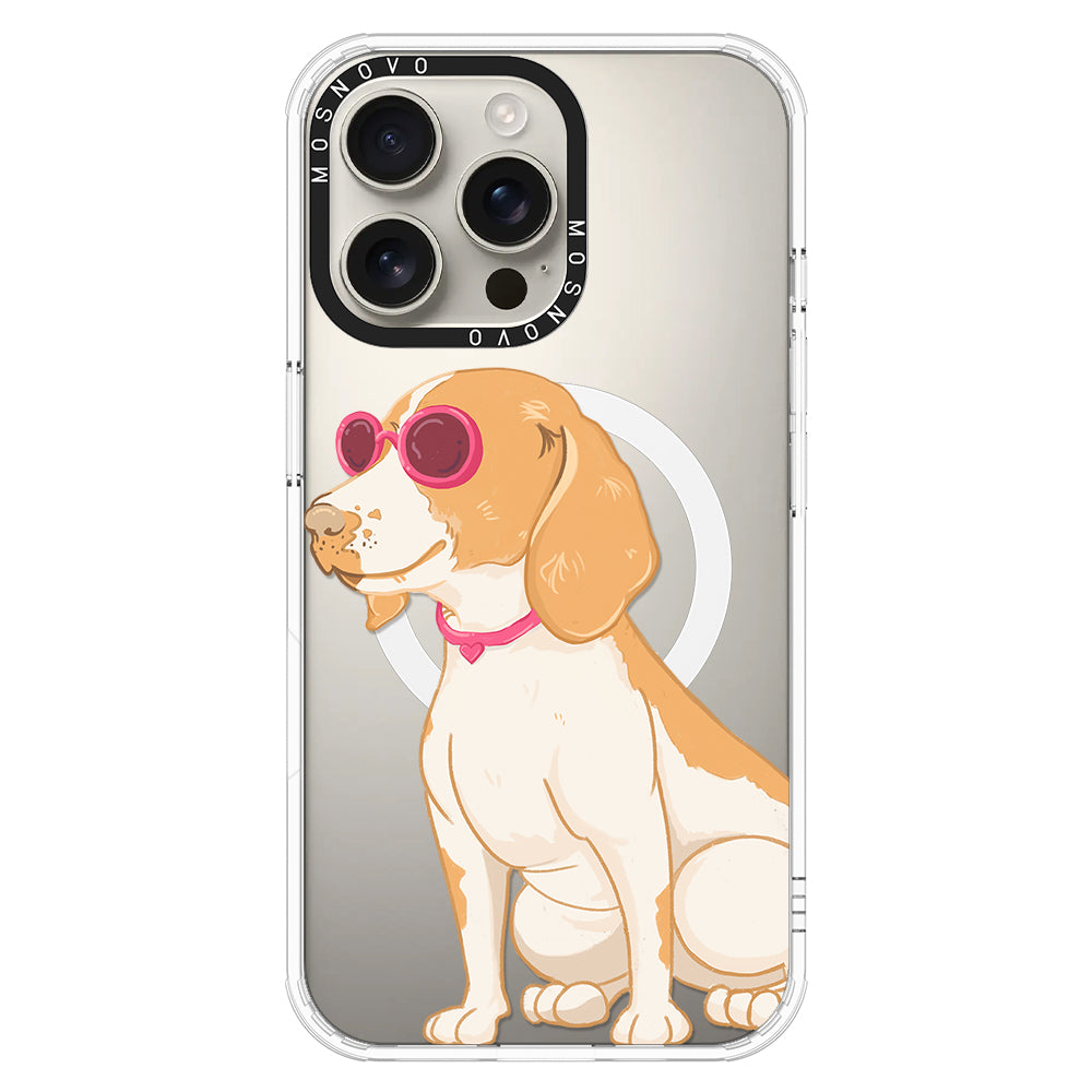 Cute Beagle Phone Case - iPhone 16 Pro Max Case - MOSNOVO