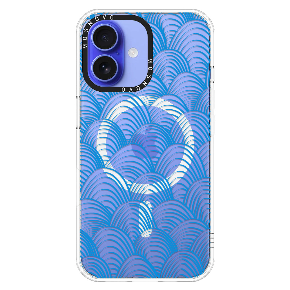 Wavy Wave Phone Case - iPhone 16 Case - MOSNOVO