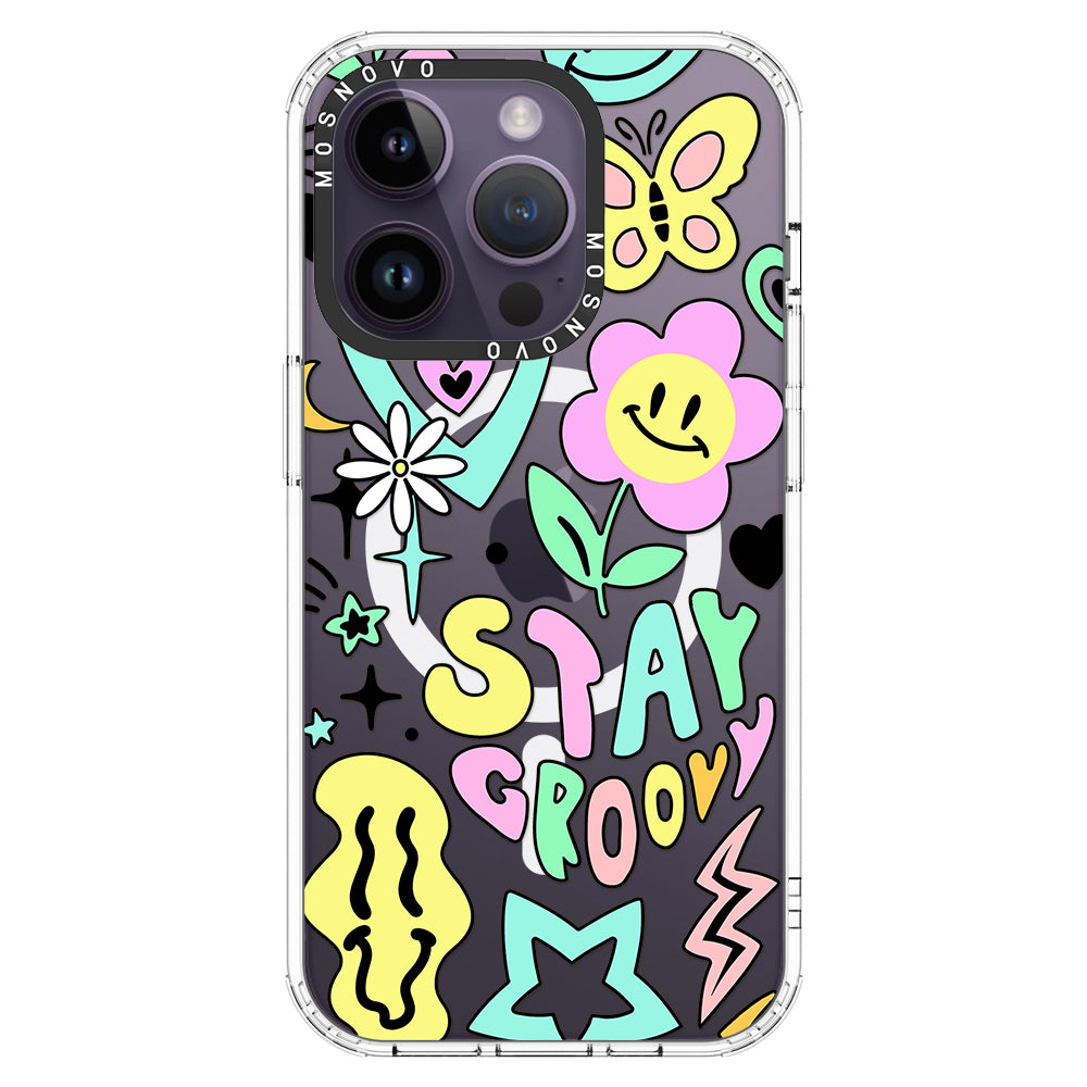 Stay Groovy Phone Case - iPhone 14 Pro Case