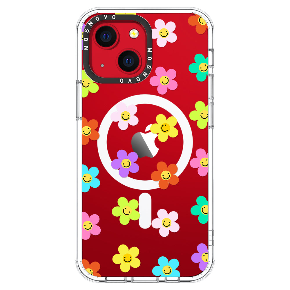 Smile Floral Phone Case - iPhone 13 Case