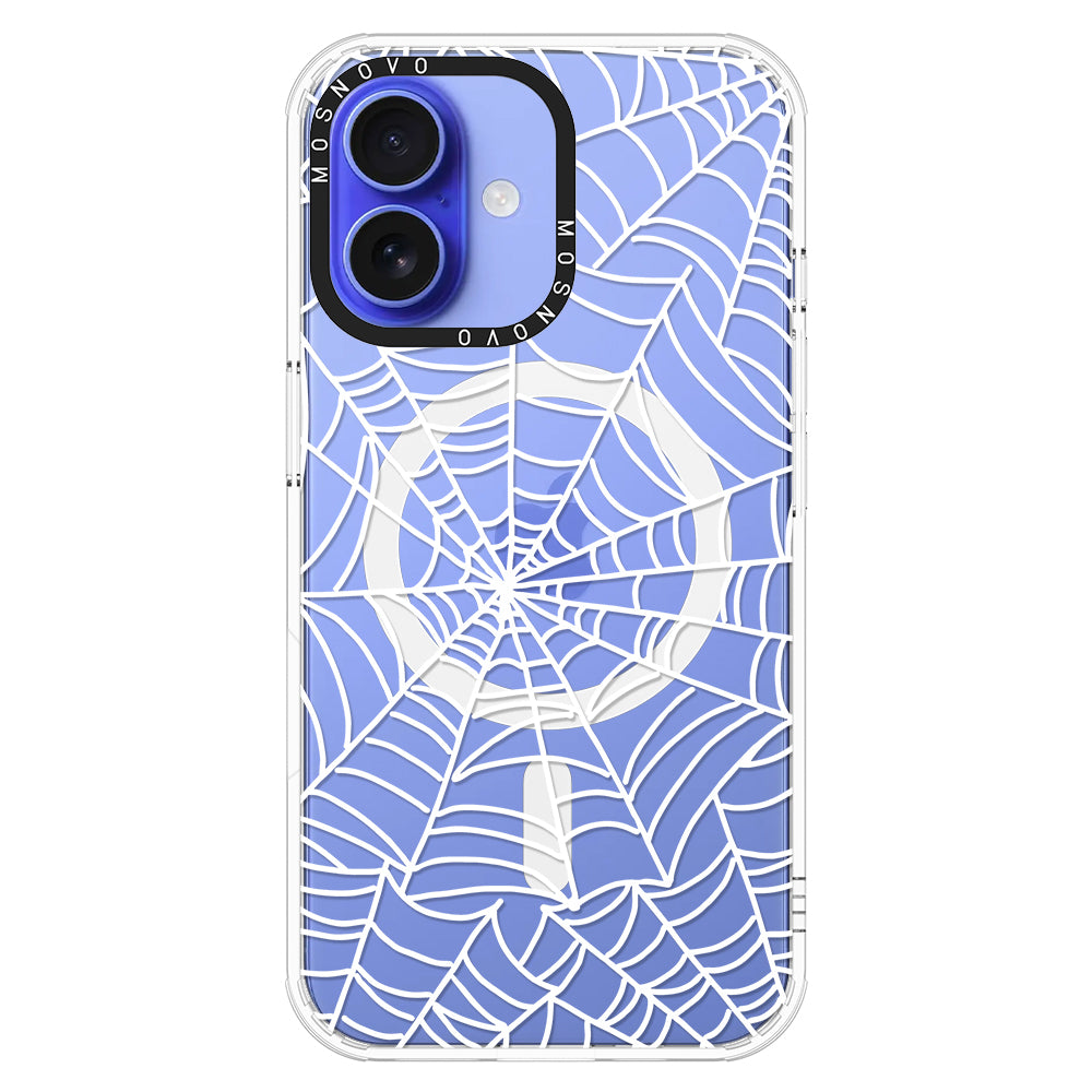 Spider Web Phone Case - iPhone 16 Plus Case - MOSNOVO