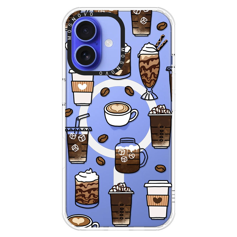 Coffee Phone Case - iPhone 16 Plus Case - MOSNOVO