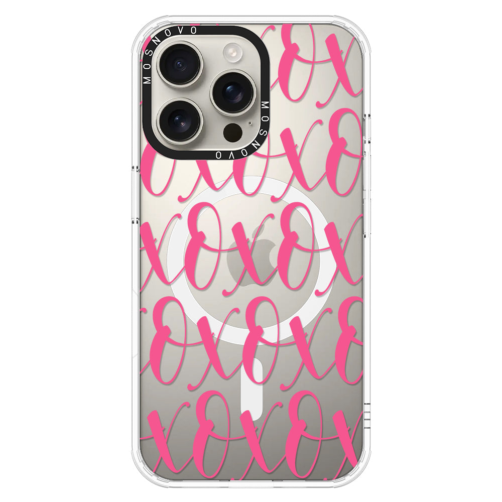 XOXO Phone Case - iPhone 16 Pro Max Case - MOSNOVO