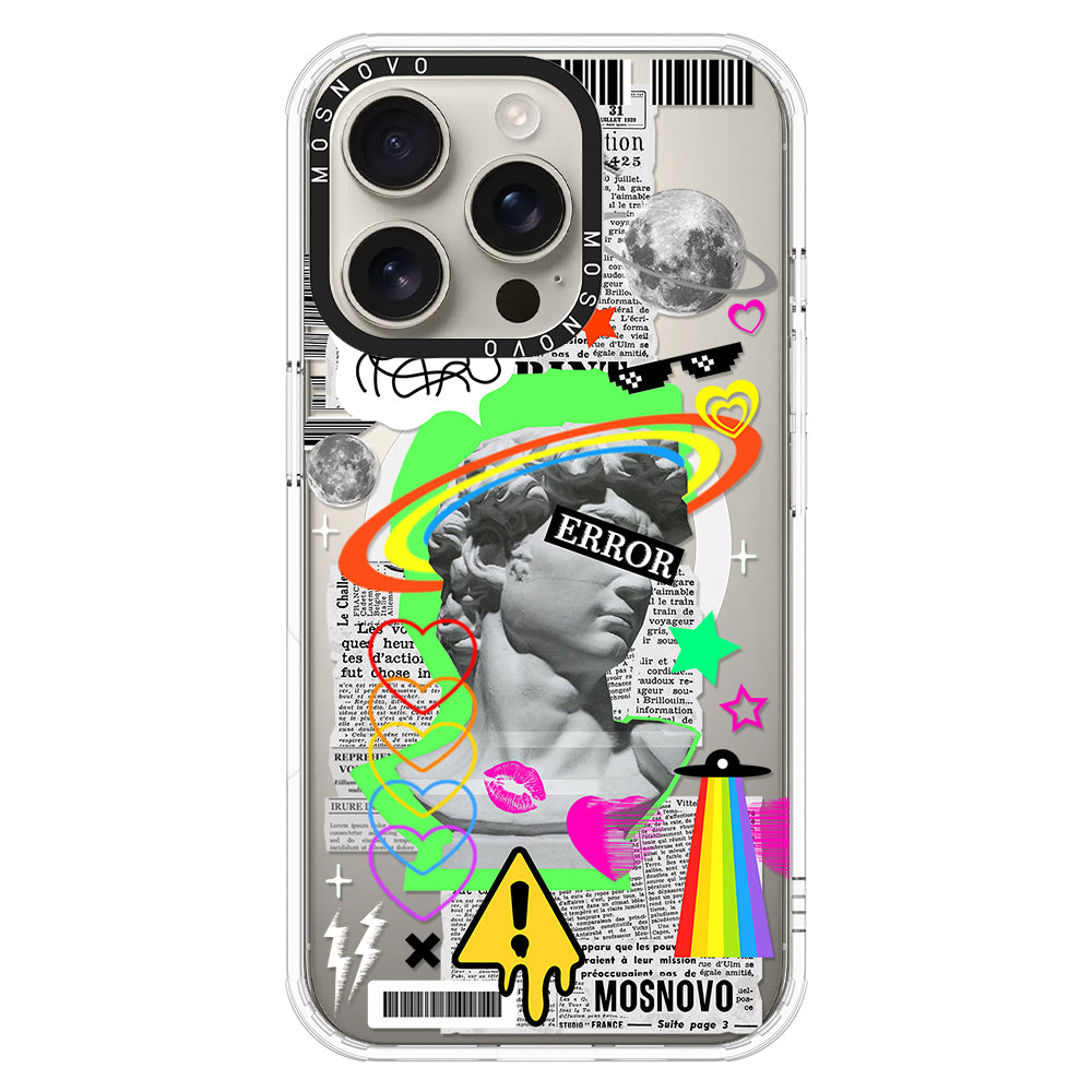 Error Statue Art Phone Case - iPhone 16 Pro Case - MOSNOVO