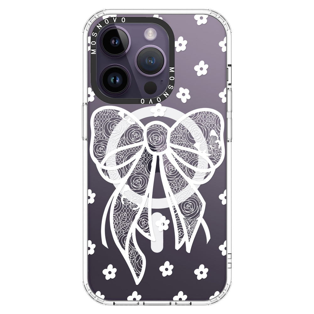 Lacey Bow Phone Case - iPhone 14 Pro Case